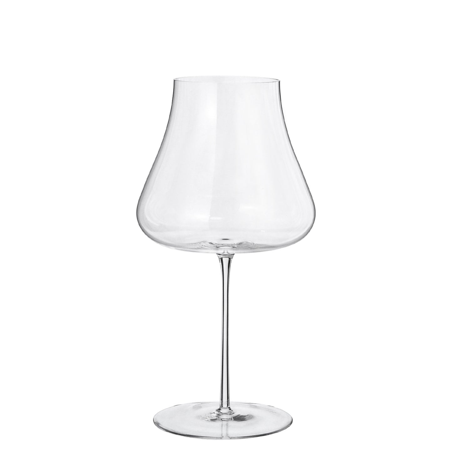 Ultra-Thin Burgundy Wine Glass, Crystal Glass With A Slender Stem