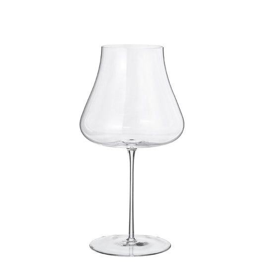 Ultra-Thin Burgundy Wine Glass, Crystal Glass With A Slender Stem
