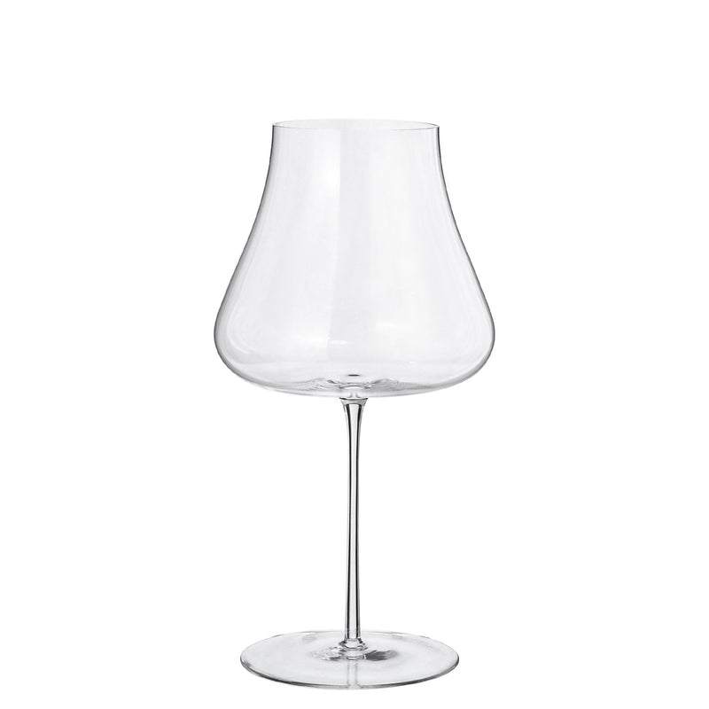 Ultra-Thin Burgundy Wine Glass, Crystal Glass With A Slender Stem