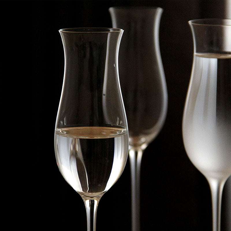 Tulip-Shaped Crystal Sparkling Wine Glass
