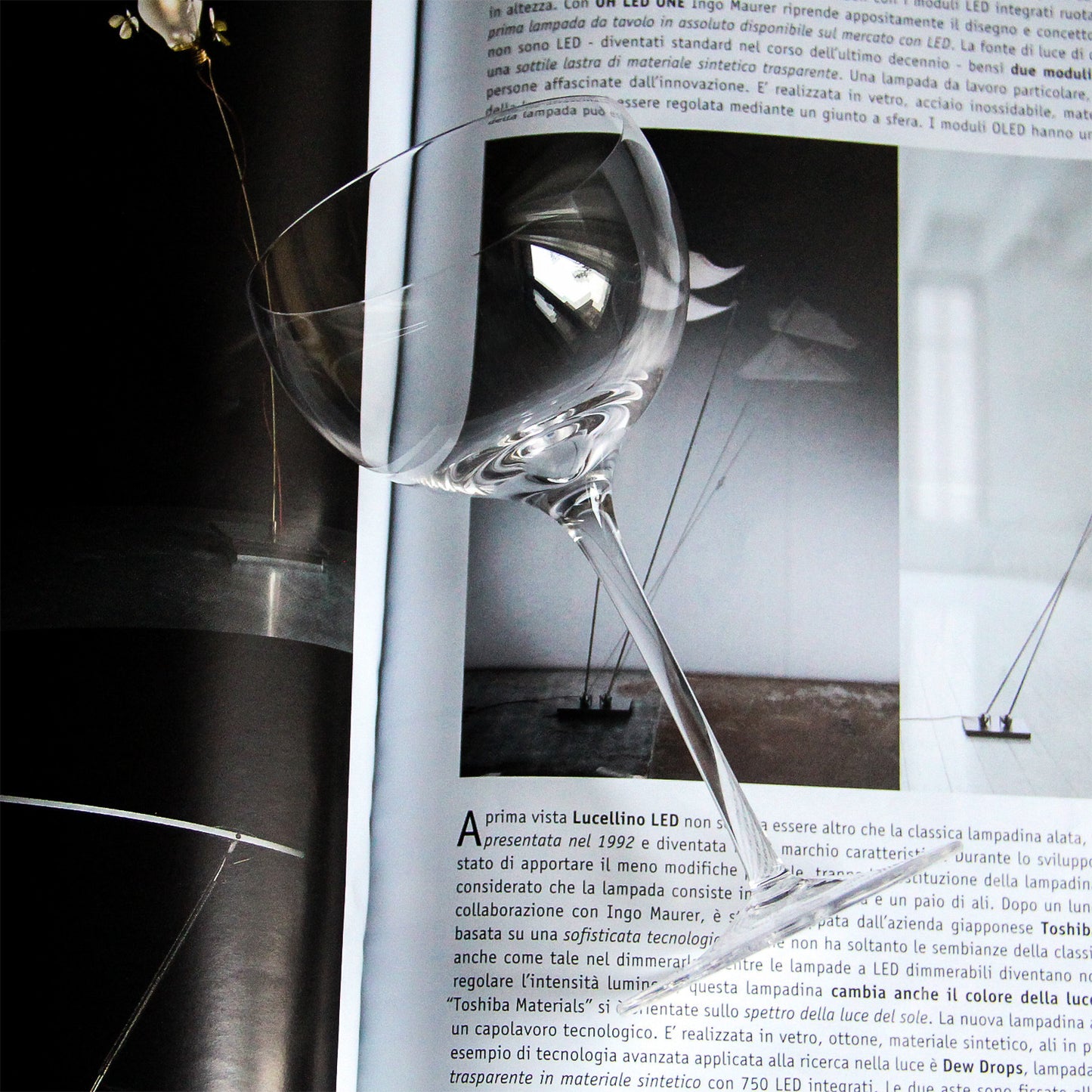 Crystal Ultra-Thin Classic Niconico Glass