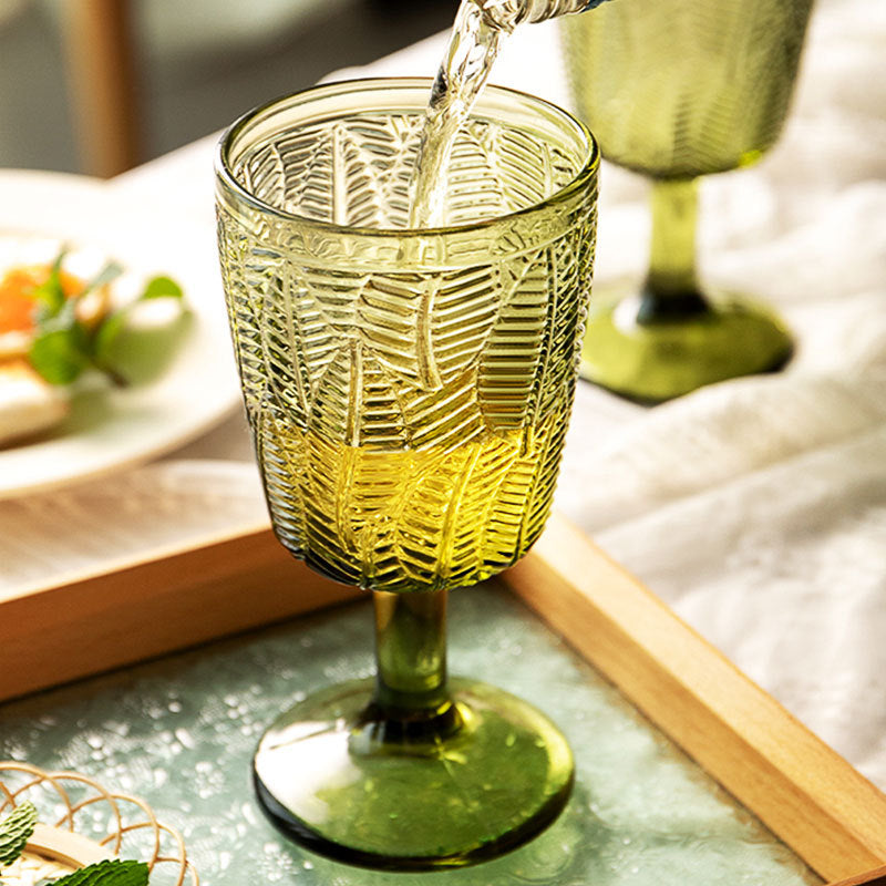 Pressed Glass Creative Stemmed Glass