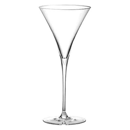 V-Shaped Crystal Champagne Glass